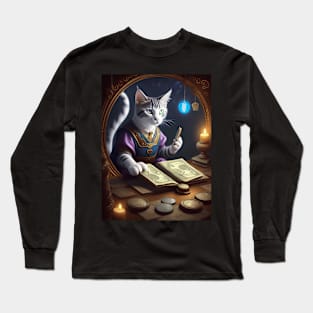 The Cats Accounting Ledger Long Sleeve T-Shirt